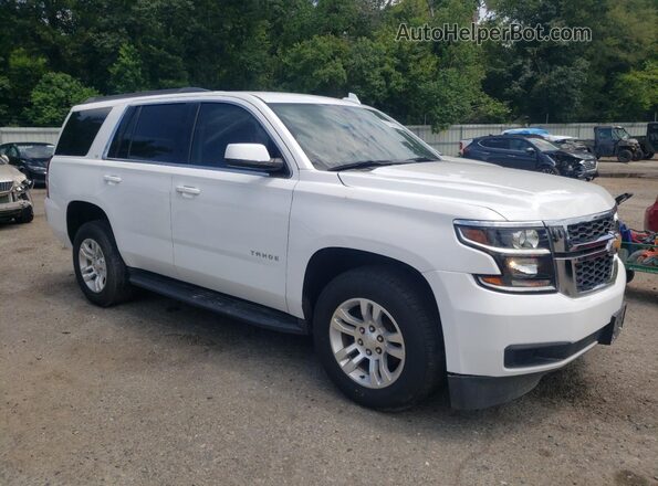 1GNSCBKCXLR143208 2020 CHEVROLET TAHOE White Передня права чверть
