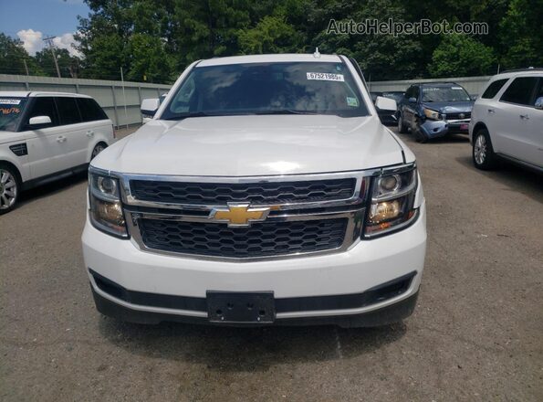 1GNSCBKCXLR143208 2020 CHEVROLET TAHOE White Вид спереду