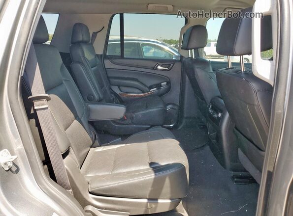 1GNSCCKC3LR248792 2020 CHEVROLET TAHOE Gray უკანა სალონის ხედი
