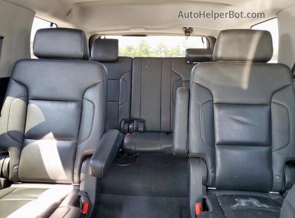 1GNSCCKC3LR248792 2020 CHEVROLET TAHOE Gray უკანა სავარძლების ხედი