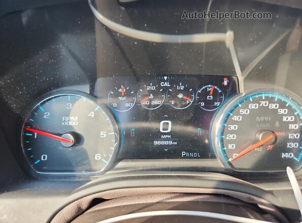 1GNSCCKC6LR221506 2020 CHEVROLET TAHOE White Instrument cluster view
