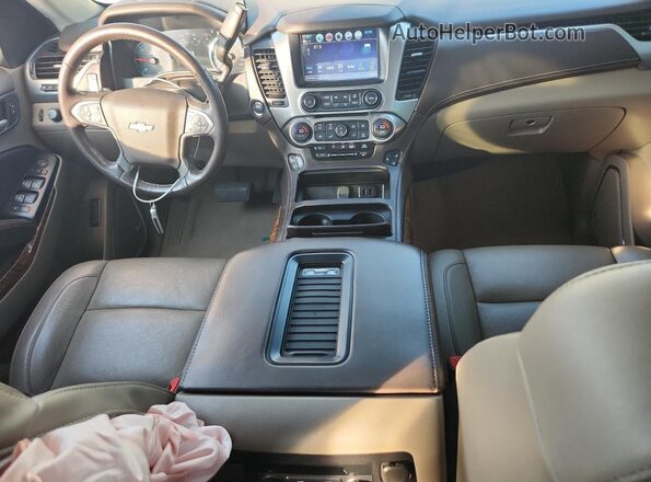 1GNSCCKC6LR221506 2020 CHEVROLET TAHOE White Dashboard view