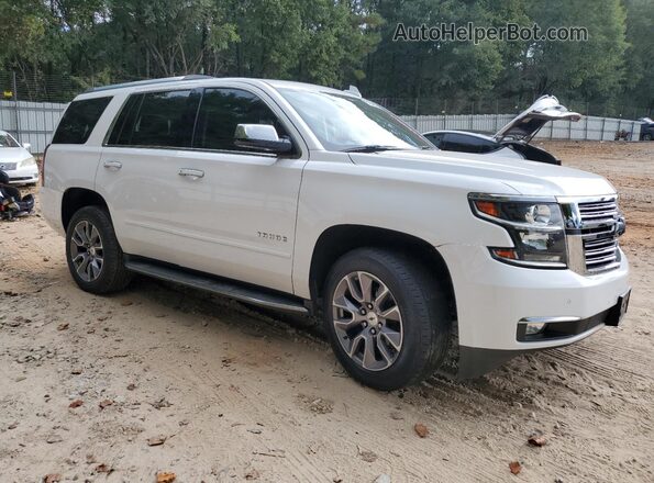 1GNSCCKC6LR221506 2020 CHEVROLET TAHOE White Front right