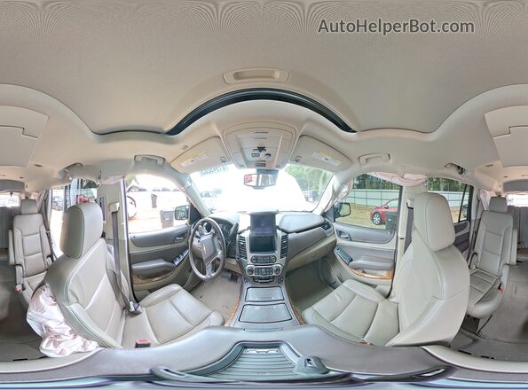 1GNSCCKC6LR221506 2020 CHEVROLET TAHOE White 360 interior view