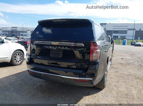 1GNSCCKD4PR137389 2023 CHEVROLET SUBURBAN Black Tył prawy