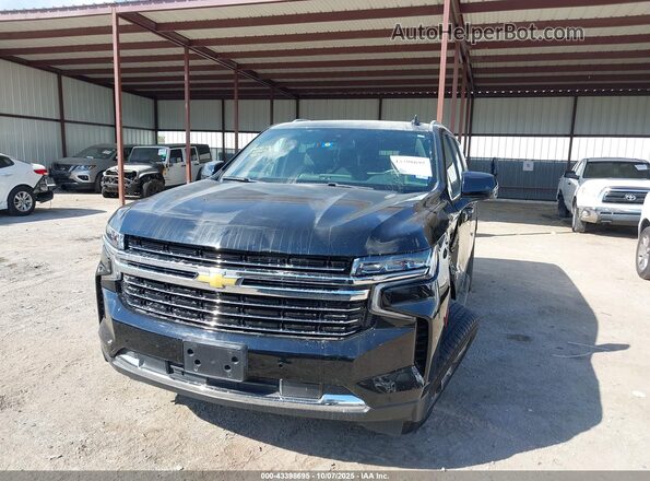 1GNSCCKD4PR137389 2023 CHEVROLET SUBURBAN Black Przód lewy