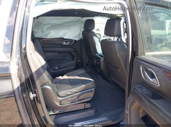 1GNSCCKD4PR137389 2023 CHEVROLET SUBURBAN Black Widok naklejki z numerem VIN