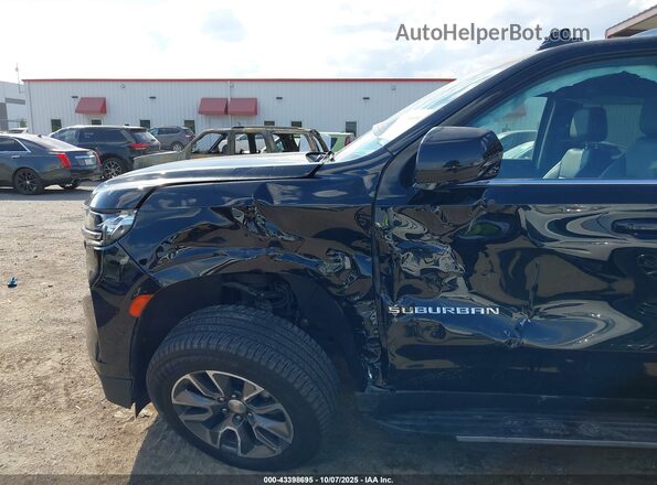 1GNSCCKD4PR137389 2023 CHEVROLET SUBURBAN Black Widok z przodu
