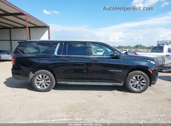 1GNSCCKD4PR137389 2023 CHEVROLET SUBURBAN Black Widok wnętrza z tyłu