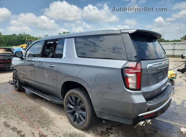 1GNSCFKD2MR312087 2021 CHEVROLET SUBURBAN Charcoal Հետևի ձախ