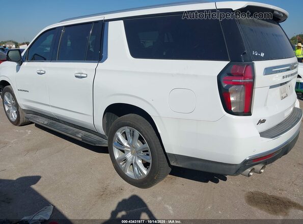 1GNSCFKD5MR133185 2021 CHEVROLET SUBURBAN White Tył lewy