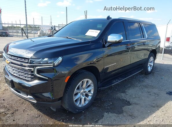 1GNSCFKD8PR353280 2023 CHEVROLET SUBURBAN Black Вид спереду
