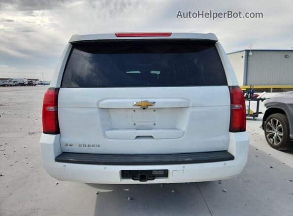 1GNSCHKC3GR126873 2016 CHEVROLET SUBURBAN White 