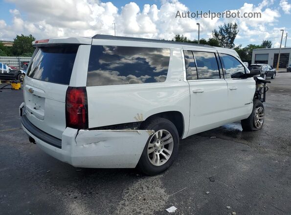 1GNSCHKC6JR102283 2018 CHEVROLET SUBURBAN White Tył prawy