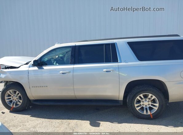 1GNSCHKC6JR398132 2018 CHEVROLET SUBURBAN Silver Вид щитка приладів