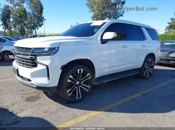 1GNSCNKD1MR487540 2021 CHEVROLET TAHOE White 