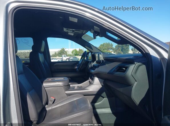 1GNSCNKD3PR344836 2023 CHEVROLET TAHOE Gray Widok wnętrza z przodu