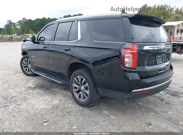 1GNSCNKD4MR464317 2021 CHEVROLET TAHOE Black Rear left