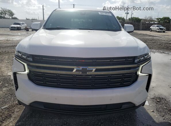 1GNSCRKD3MR343124 2021 CHEVROLET TAHOE Белый Вид спереди