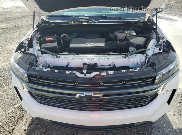 1GNSCRKD3MR343124 2021 CHEVROLET TAHOE Белый Вид подкапотного пространства