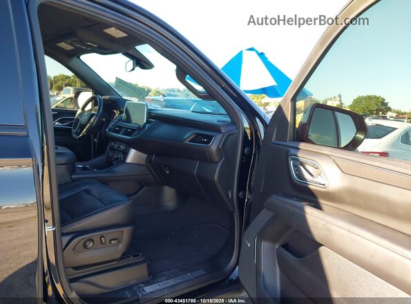 1GNSCRKDXMR472509 2021 CHEVROLET TAHOE Black წინა სალონის ხედი