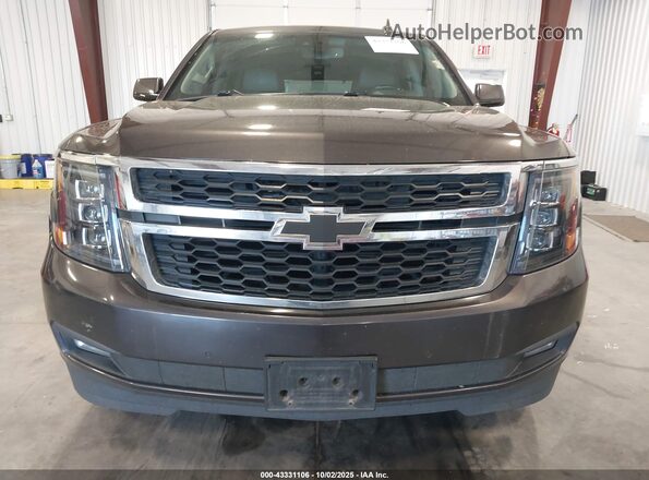 1GNSKBKC0JR384646 2018 CHEVROLET TAHOE Gray Vista del cuadro de instrumentos