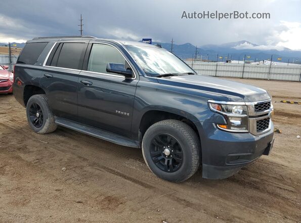 1GNSKBKC0LR299504 2020 CHEVROLET TAHOE Blue Delantero derecho