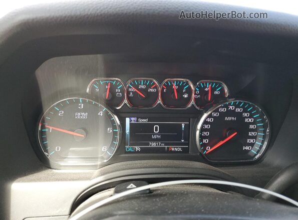 1GNSKBKC0LR299504 2020 CHEVROLET TAHOE Blue Vista del cuadro de instrumentos