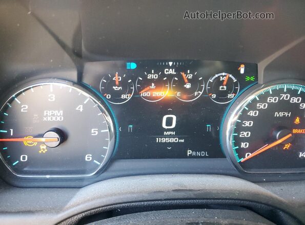 1GNSKBKC2HR384934 2017 CHEVROLET TAHOE Серый Вид щитка приборов