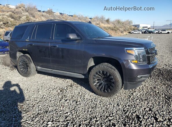 1GNSKBKC2HR384934 2017 CHEVROLET TAHOE Серый Передняя правая четверть