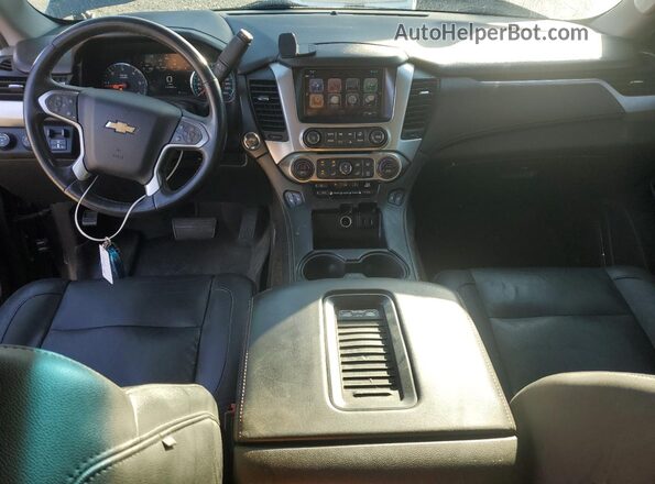 1GNSKBKC2HR384934 2017 CHEVROLET TAHOE Серый Вид панели приборов