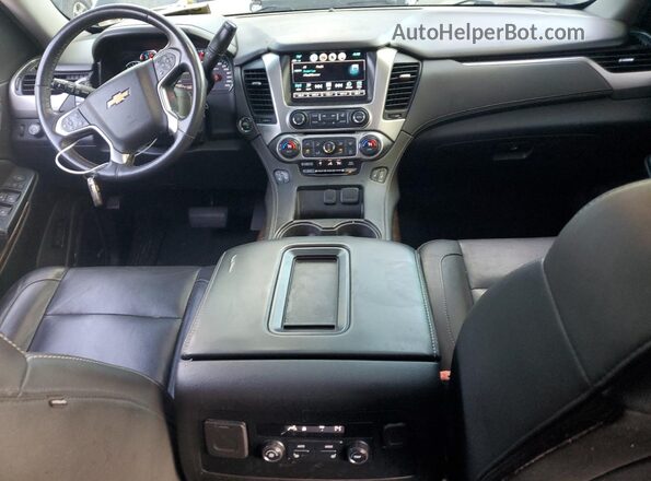 1GNSKBKC2LR265662 2020 CHEVROLET TAHOE Black Вид панелі приладів