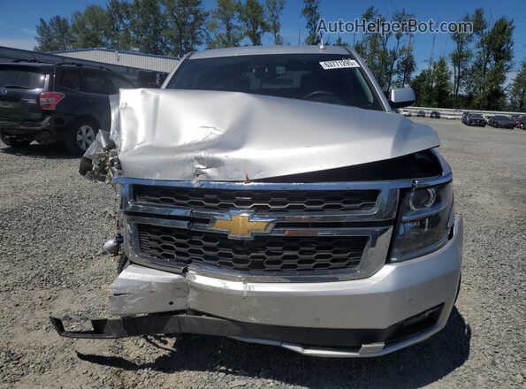 1GNSKBKC3LR284477 2020 CHEVROLET TAHOE Silver Widok z przodu