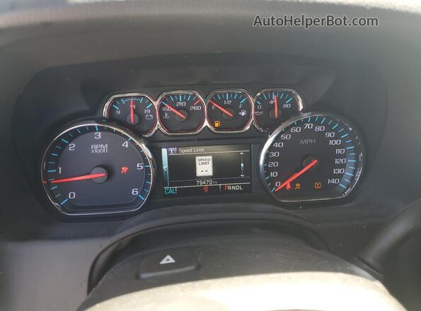 1GNSKBKC3LR284477 2020 CHEVROLET TAHOE Silver Widok zestawu wskaźników