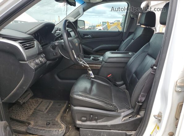 1GNSKBKC5GR301334 2016 CHEVROLET TAHOE White Vista interior delantera