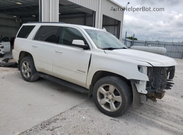 1GNSKBKC5GR301334 2016 CHEVROLET TAHOE White Delantero derecho