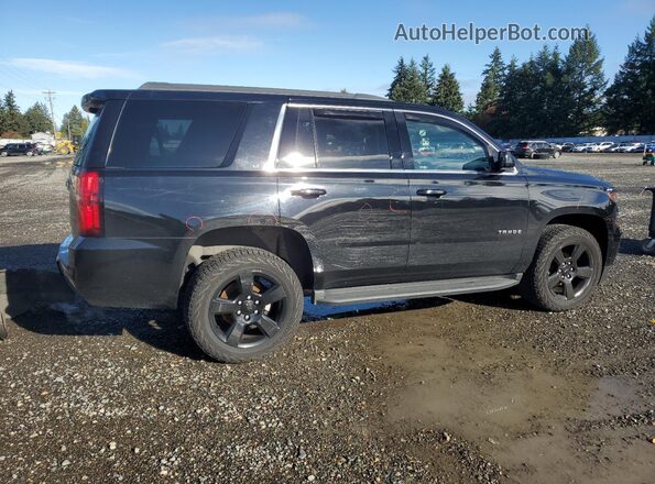 1GNSKBKC5HR210503 2017 CHEVROLET TAHOE Black უკანა მარჯვენა