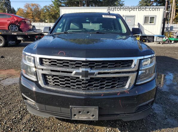 1GNSKBKC5HR210503 2017 CHEVROLET TAHOE Black წინა ხედი