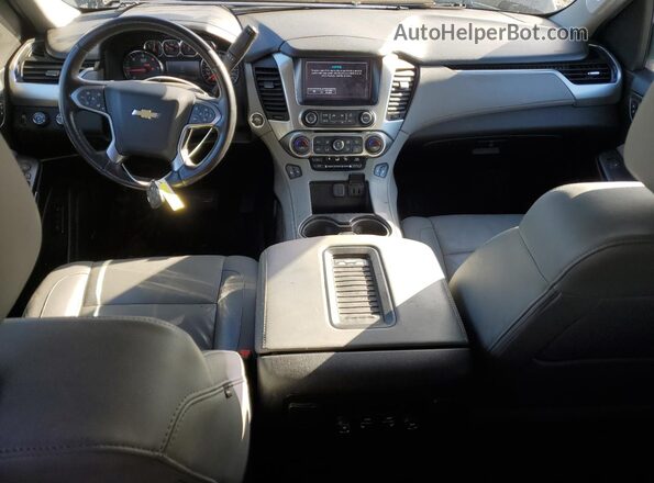 1GNSKBKC5HR210503 2017 CHEVROLET TAHOE Black წინა პანელის ხედი