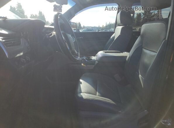 1GNSKBKC5HR210503 2017 CHEVROLET TAHOE Black წინა სალონის ხედი