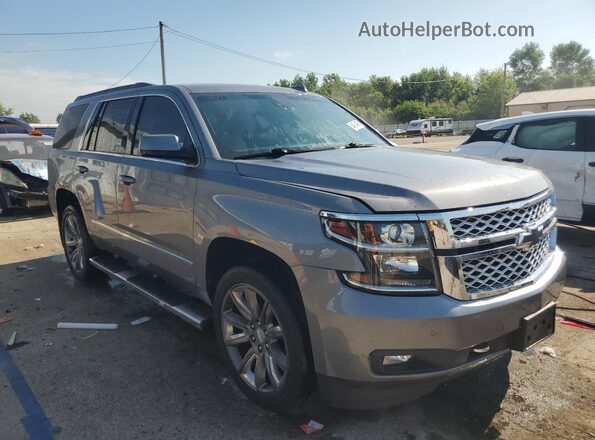 1GNSKBKC5JR224228 2018 CHEVROLET TAHOE Серебряный 
