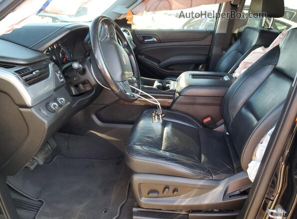 1GNSKBKC6LR146657 2020 CHEVROLET TAHOE Black Front interior view