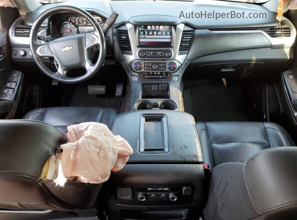 1GNSKBKC6LR146657 2020 CHEVROLET TAHOE Black Dashboard view