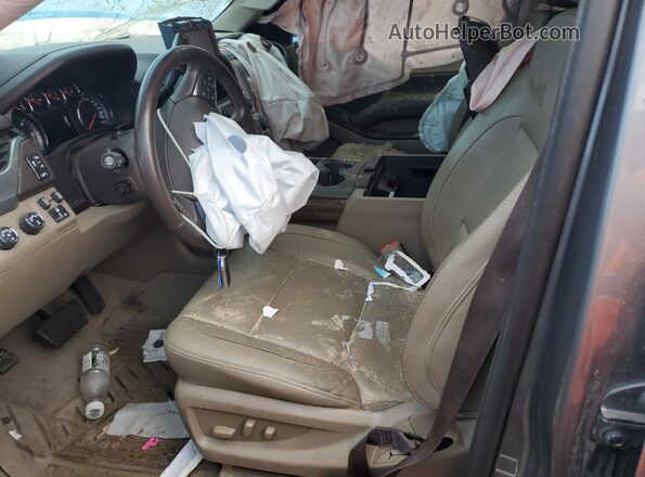 1GNSKBKC6LR187208 2020 CHEVROLET TAHOE Gray Vista interior delantera
