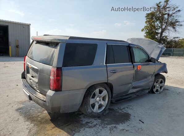 1GNSKBKC6LR187208 2020 CHEVROLET TAHOE Gray Trasero derecho