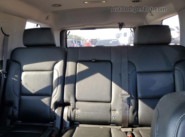 1GNSKBKC7LR153262 2020 CHEVROLET TAHOE Silver Rear seats view