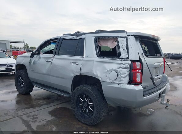 1GNSKBKC9LR243576 2020 CHEVROLET TAHOE Серебряный Задняя левая четверть