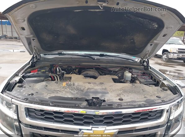 1GNSKBKC9LR243576 2020 CHEVROLET TAHOE Серебряный Вид сзади