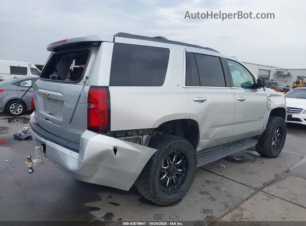 1GNSKBKC9LR243576 2020 CHEVROLET TAHOE Серебряный Задняя правая четверть