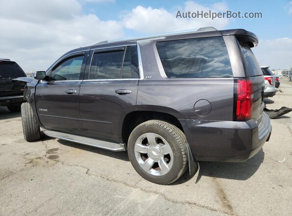 1GNSKCKC7GR115137 2016 CHEVROLET TAHOE Black Trasero izquierdo